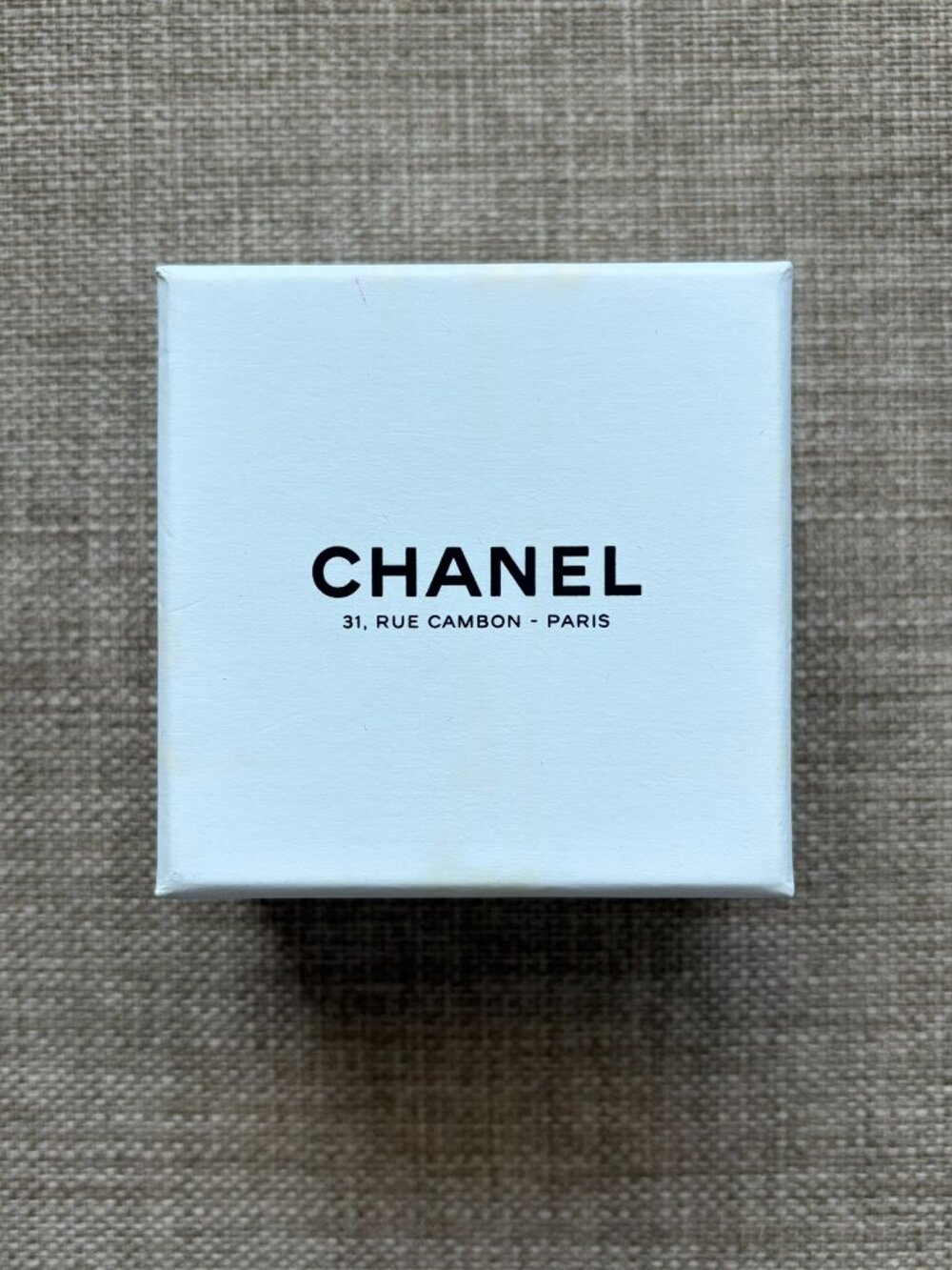 Chanel Box for Earrings